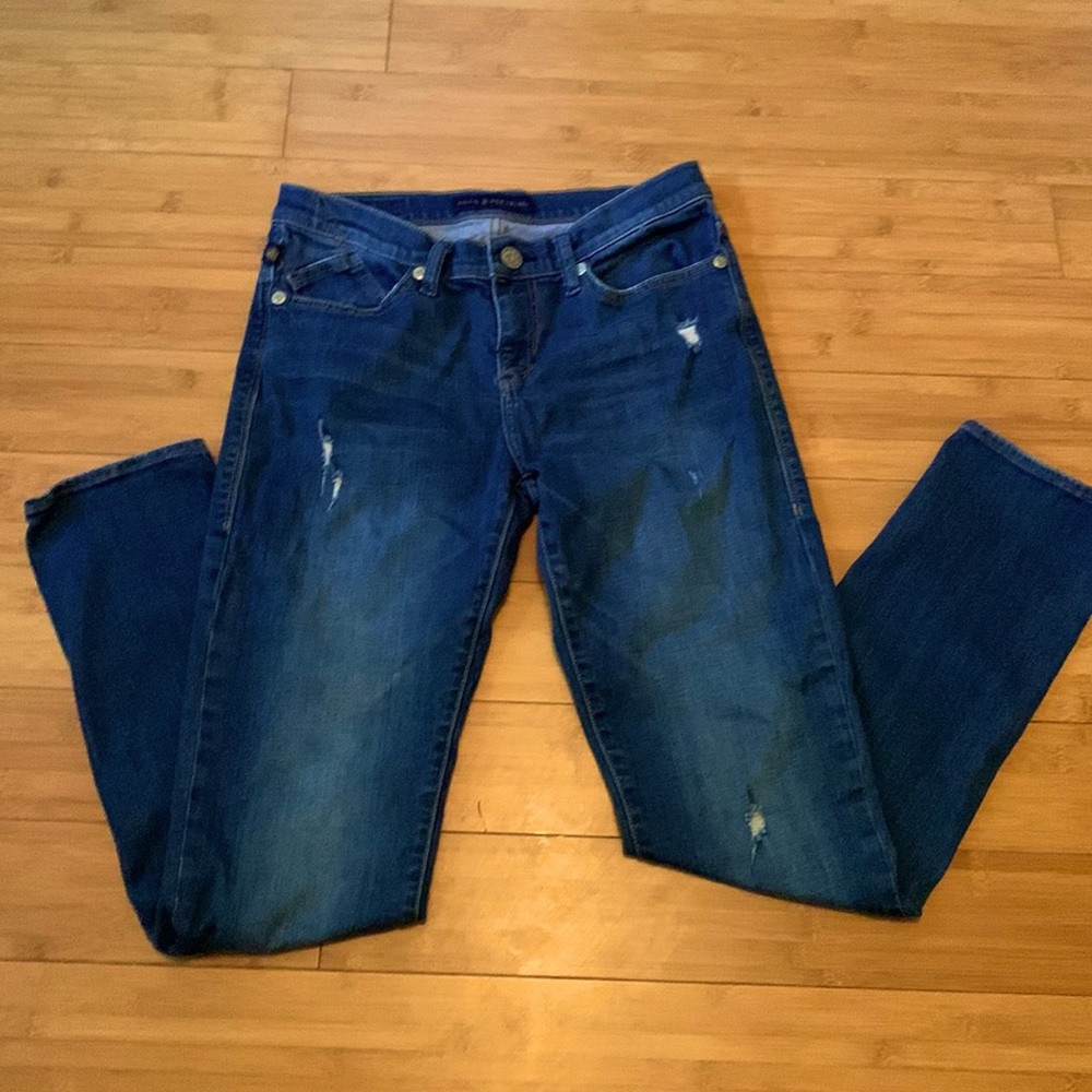 Distressed Skinny Jeans